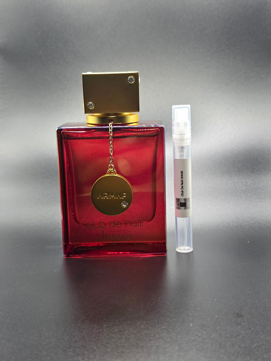 Club de Nuit Untold 5ml Decant